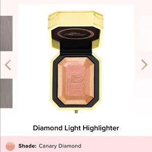 NEW Too Faced Canary Diamond Highlighter